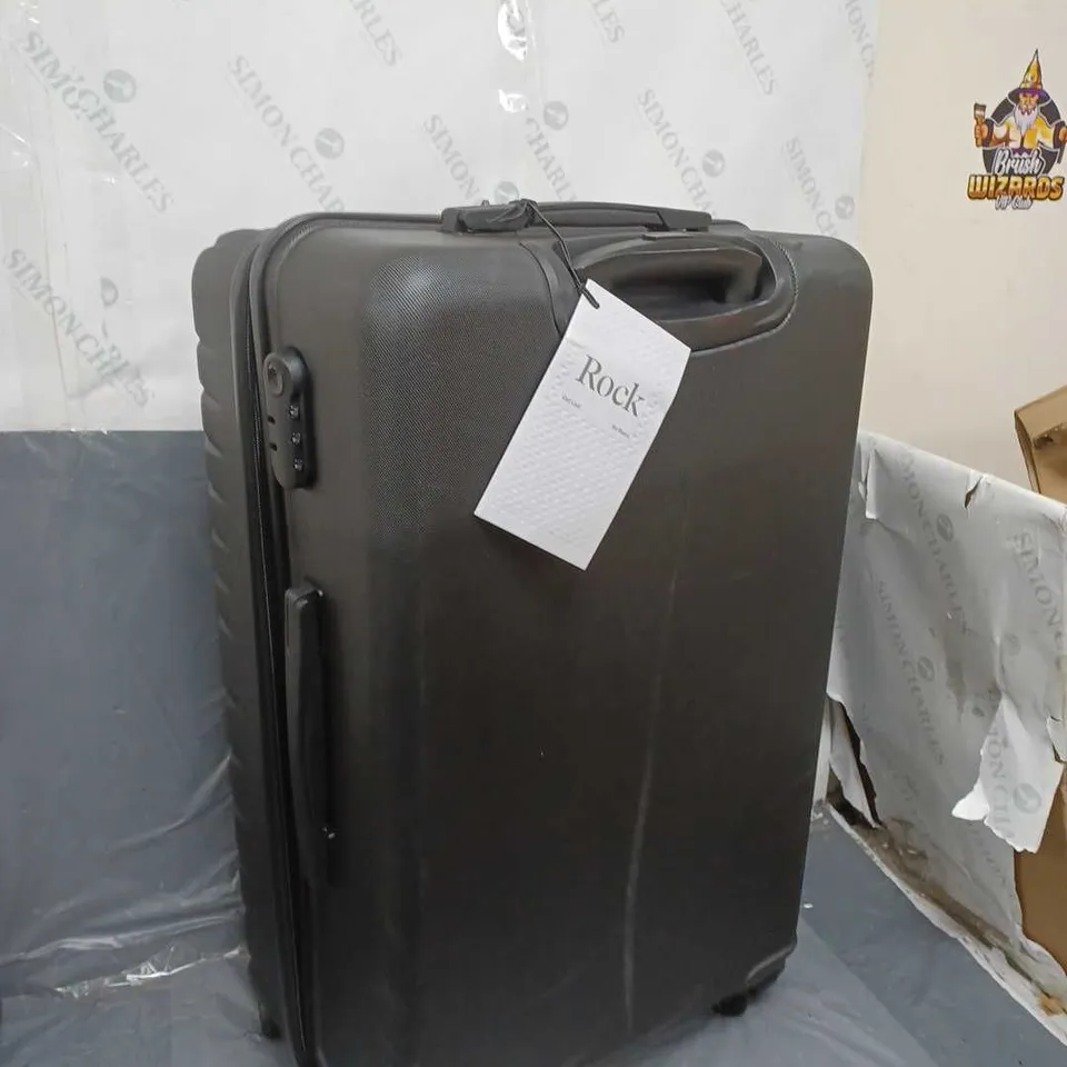 BOXED SANTIAGO HARDSHELL 8 WHEEL LARGE SUITCASE  RRP £90