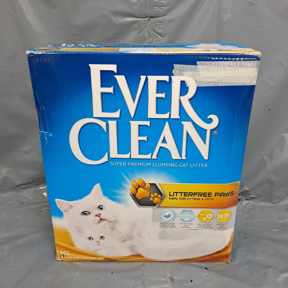 SEALED EVER CLEAN LITTERFREE PAWS CAT LITTER - 10L