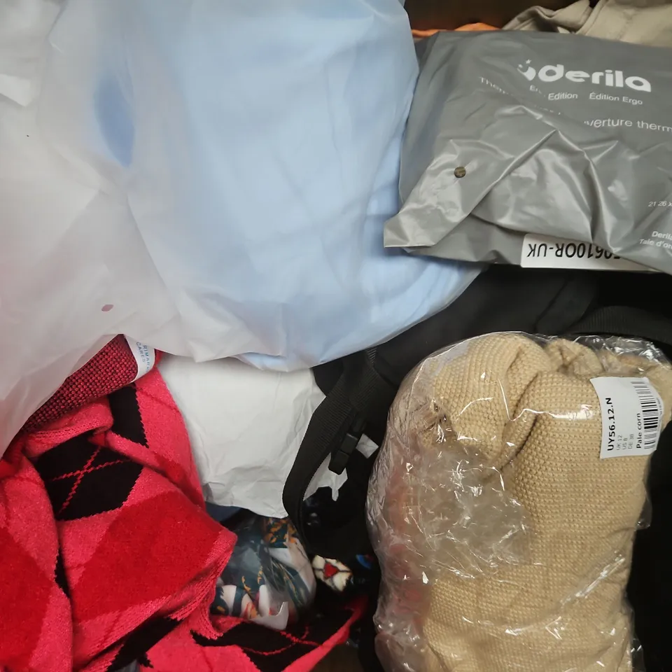 APPROXIMATELY 20 ASSORTED CLOTHING AND FASHION PRODUCTS IN VARIOUS STYLES AND SIZES - COLLECTION ONLY