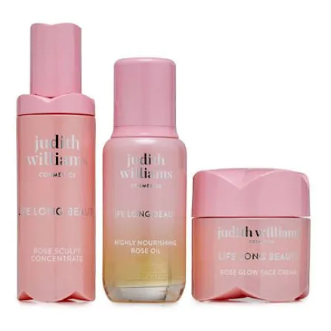 JUDITH WILLIAMS LIFE LONG BEAUTY ROSE OIL 30ML TRIO