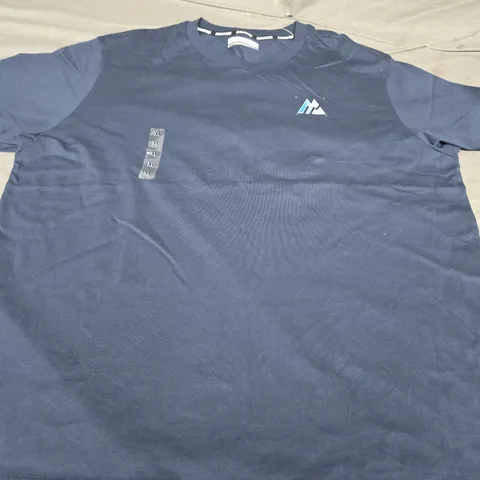 MONTIREX PLAIN LOGO T-SHIRT, NAVY BLUE - UK SZE XL