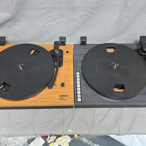 LOT OF 6 ASSORTED UNBOXED LENCO TURNTABLES