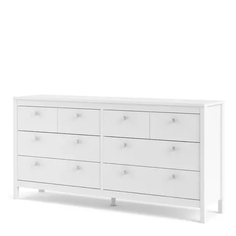 BOXED CYNSERE 8-DRAWER CHEST OF DRAWERS (2 BOXES)