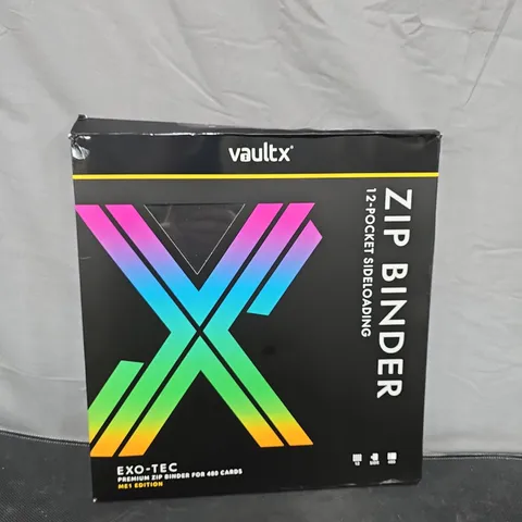 VAULTX ZIP BINDER EXO-TEC 12-POCKET (400 CARDS) ME1 EDITION 