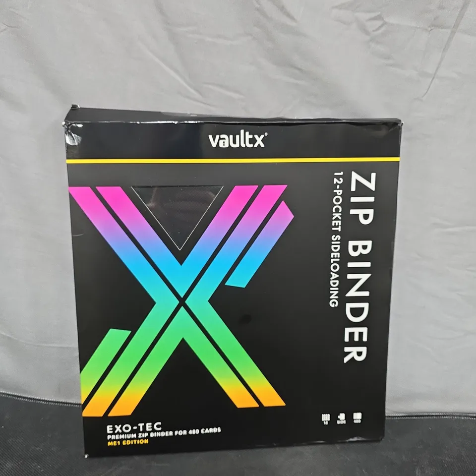VAULTX ZIP BINDER EXO-TEC 12-POCKET (400 CARDS) ME1 EDITION 