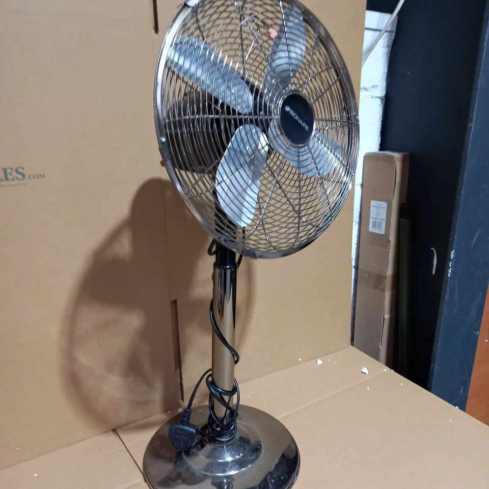 BIONAIRE SILVER FLOOR FAN