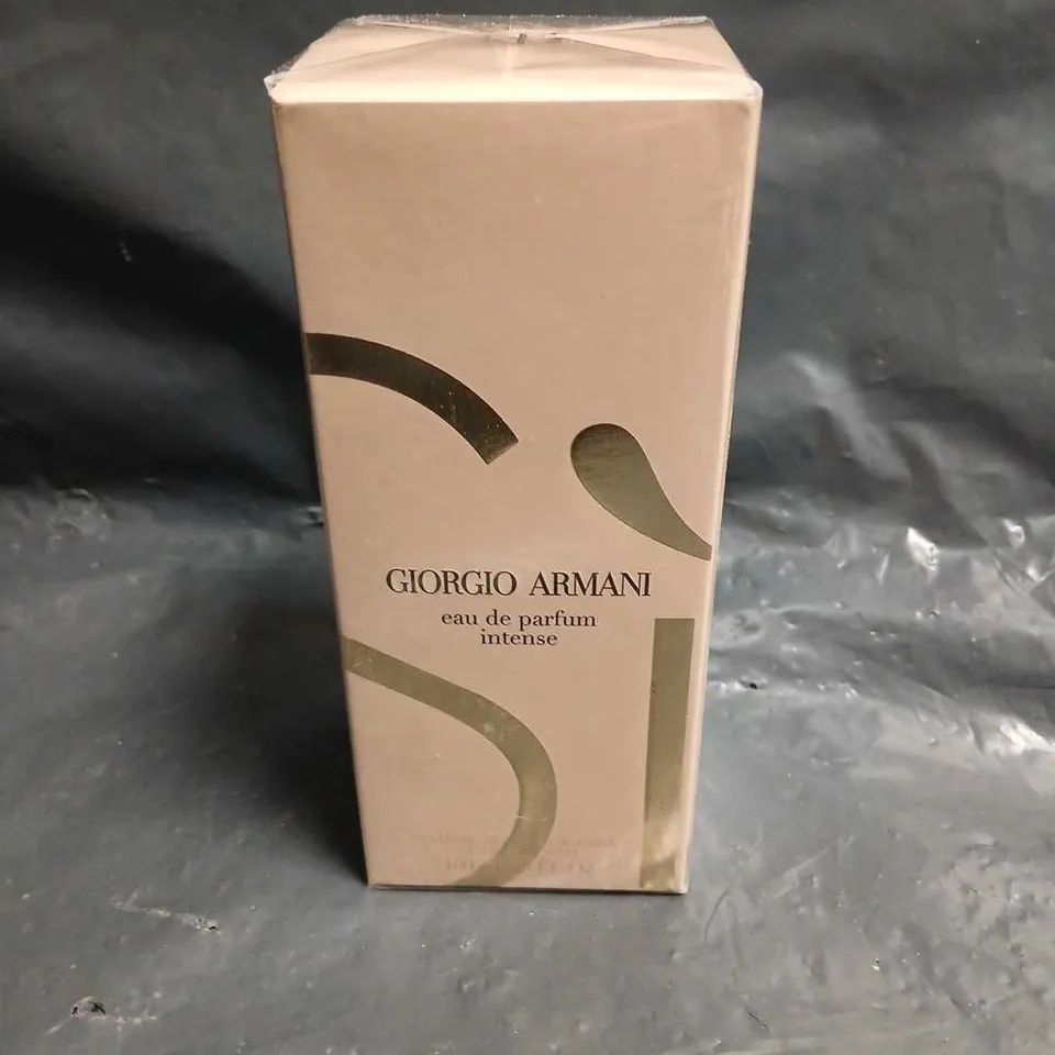 BOXED AND SEALED GIORGIO ARMANI INTENSE EAU DE PARFUM 100ML