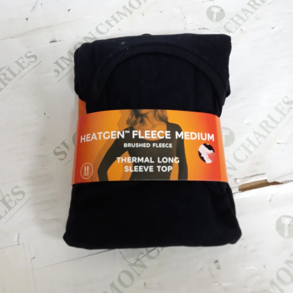 HEATGEN FLEECE THERMAL LONG SLEEVE TOP - MEDIUM