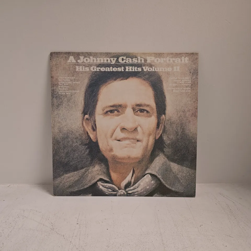 A JOHNNY CASH PORTRAIT - GREATEST HITS VOLUME II VINYL