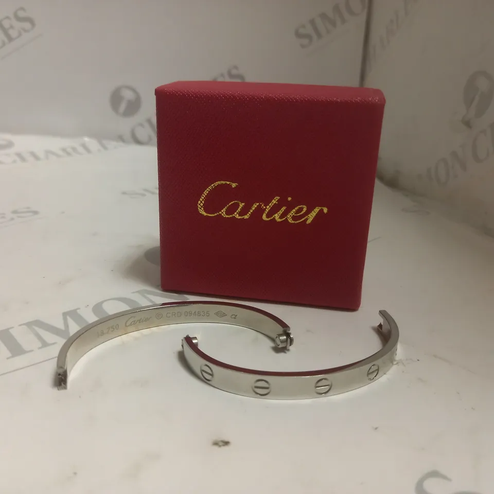 CARTIER SILVER BRACELET
