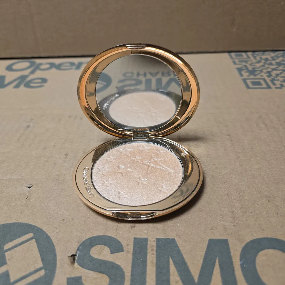 CHARLOTTE TILBURY MAKE-UP COMPACT – "HOLLYWOOD" GLOW GUIDE HIGHLIGHTER CHAMPAGNE GLOW 7G UNBOXED