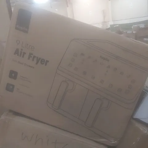 BOXED KEPLIN 9L AIRFRYER WITH DUAL DRAWERS