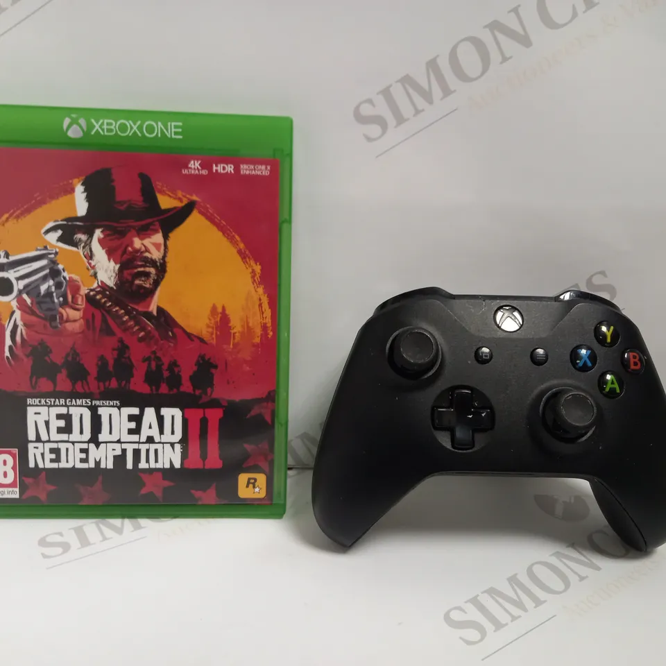 XBOX ONE CONTROLLER + RED DEAD REDEMPTION II RRP £78