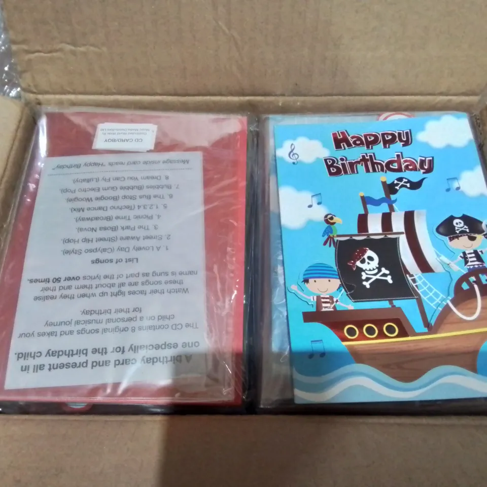 PALLET CONTAINING 96 48-PIECE BOXES OF PIRATE THEMED CARDS