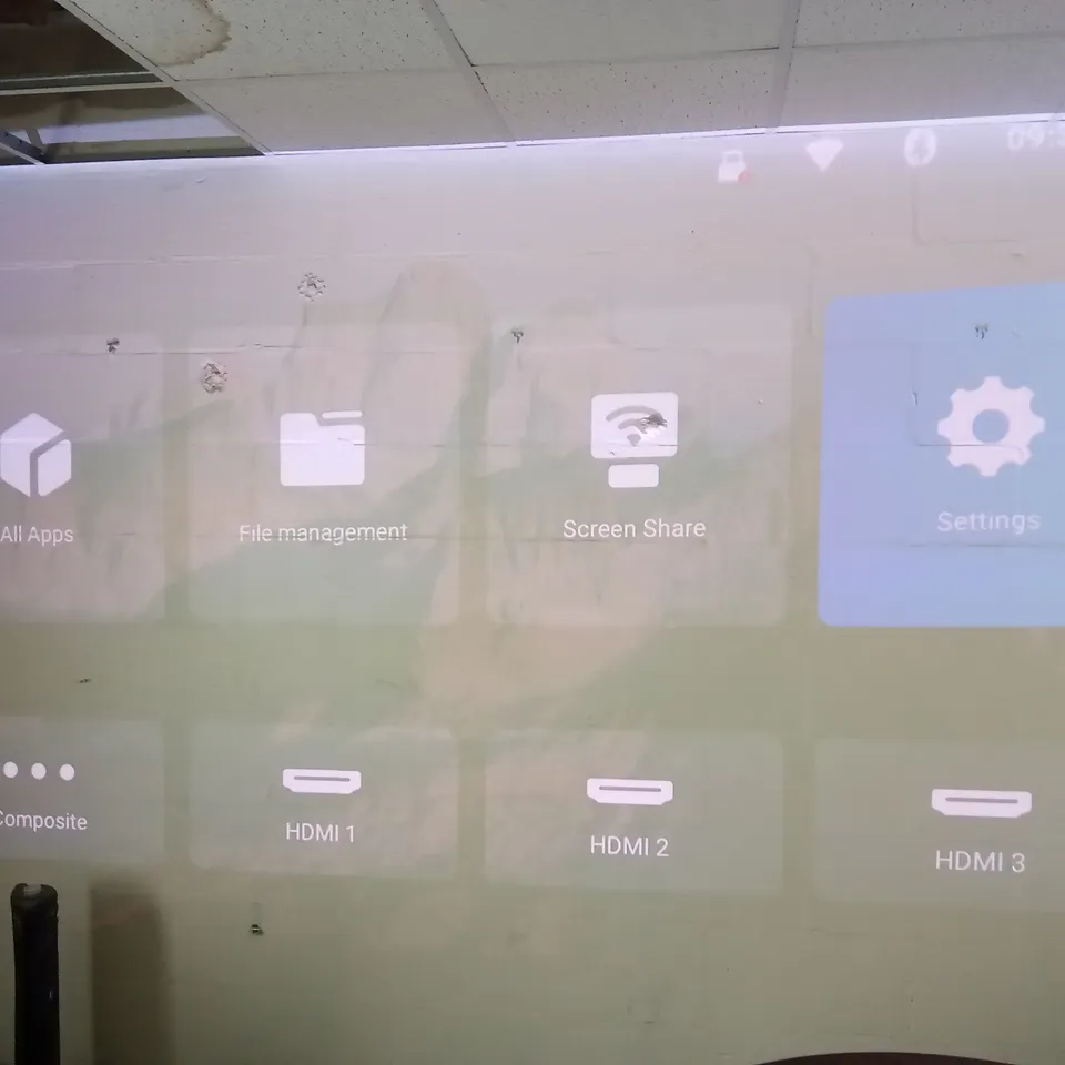 BOXED AWOL VISION LTV-3000 PRO2 PROJECTOR, 3840 X 2160 4K UHD, 3,000 ANSI LUMEN [POWERS ON AND DISPLAYS SCREEN]