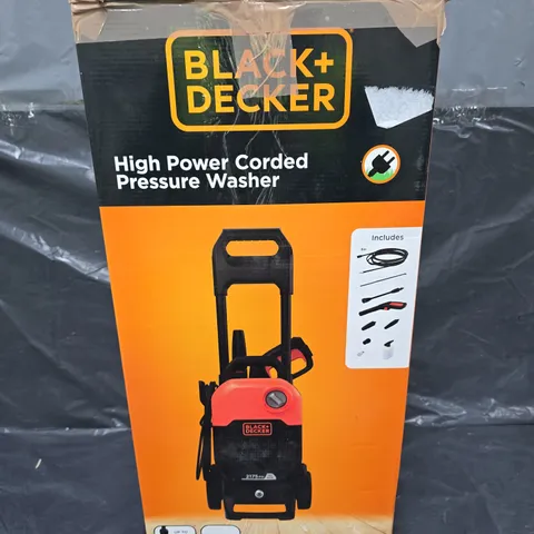 BOXED BLACK+DECKER 2000W PRESSURE WASHER