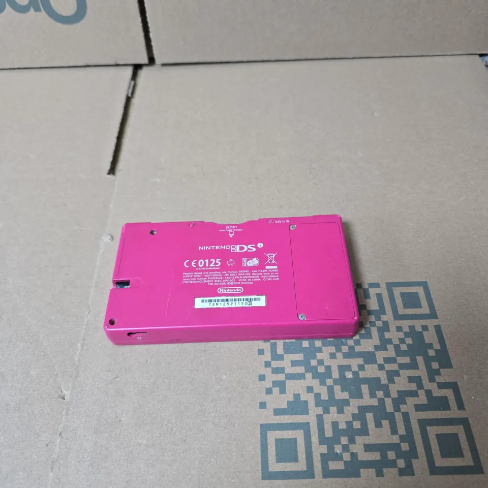 NINTENDO DS PINK UNBOXED