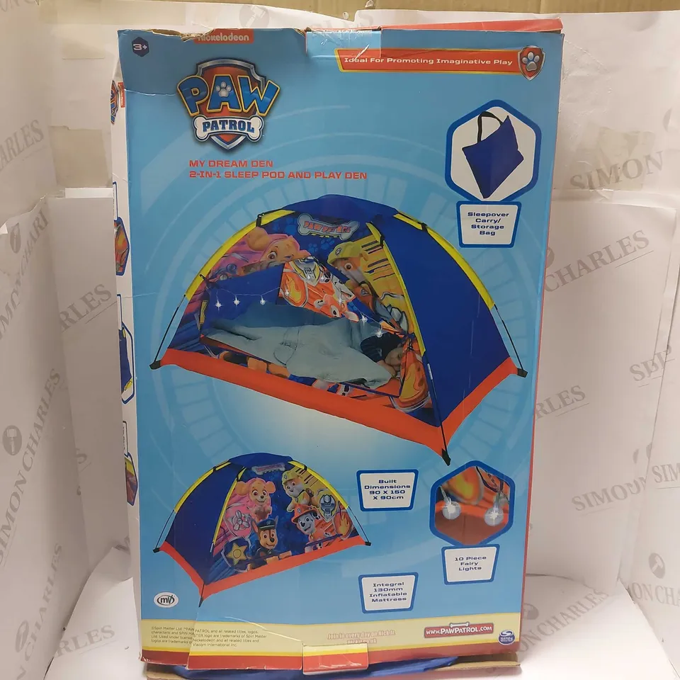 PAW PATROL MY FIRST DREAM DEN RRP £64.99
