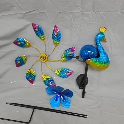 SOLAR PEACOCK SPINNER