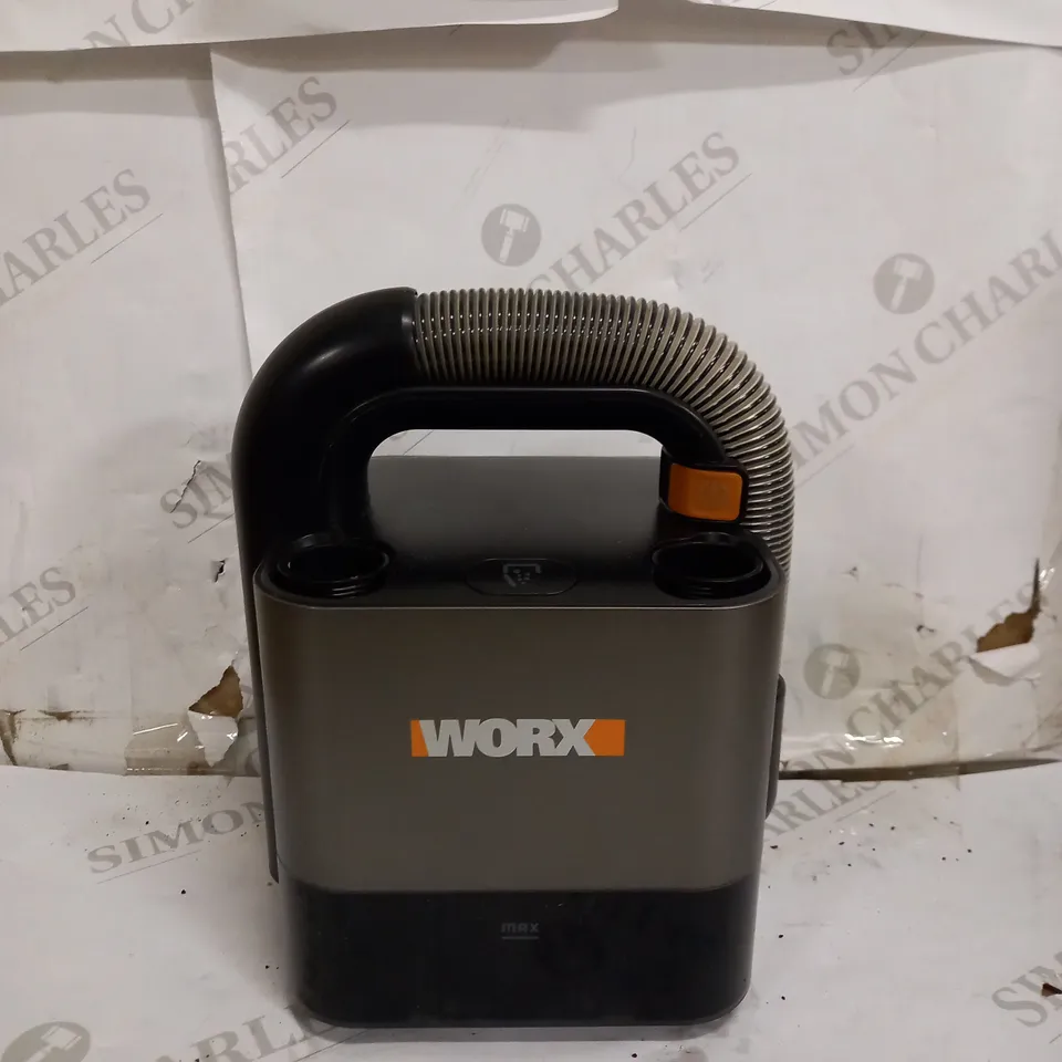 WORX WX030.9 18V (20V MAX) CUBEVAC CORDLESS COMPACT VACUUM CLEANER - BARE UNIT, BLACK
