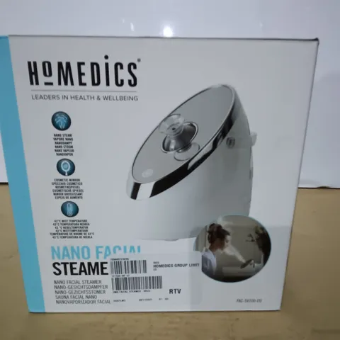 BOXED HOMEDICS NANO FACIAL STEAMER