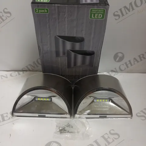 2 PACK BRIGHT WHITE LONG LASTING LED LIGHTS