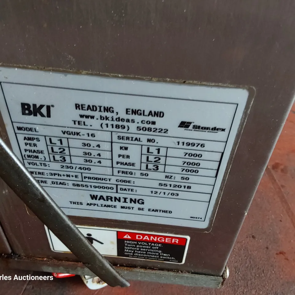 BKI DOUBLE ROTISSERIE OVEN