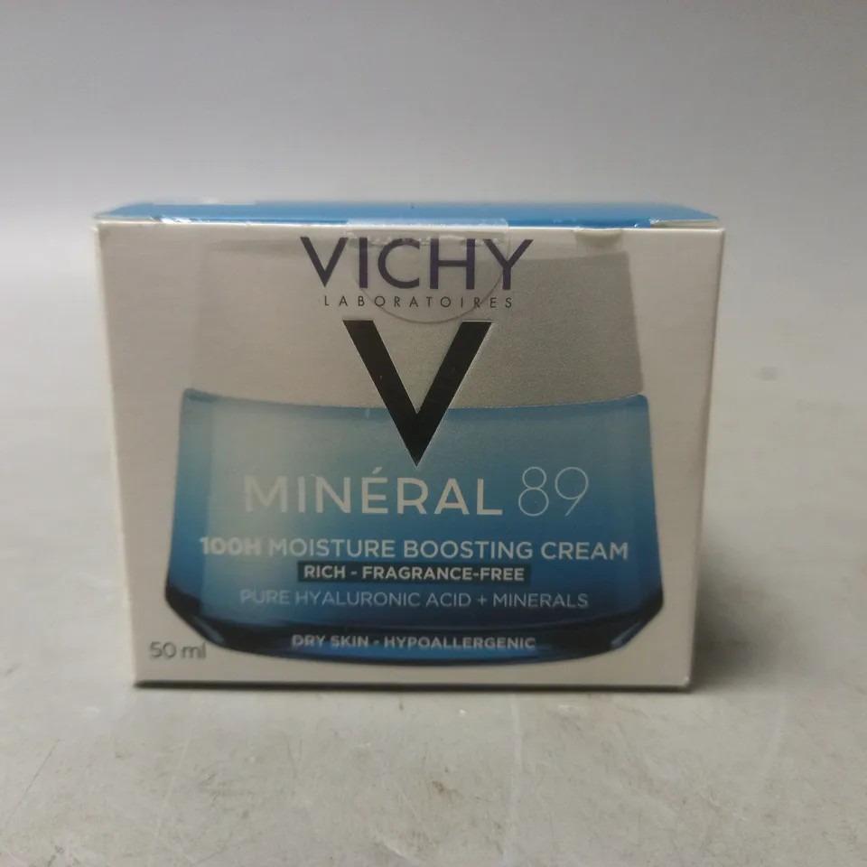 SEALED VICHY MINERAL 89 100H MOISTURE BOOSTING CREAM 50ML