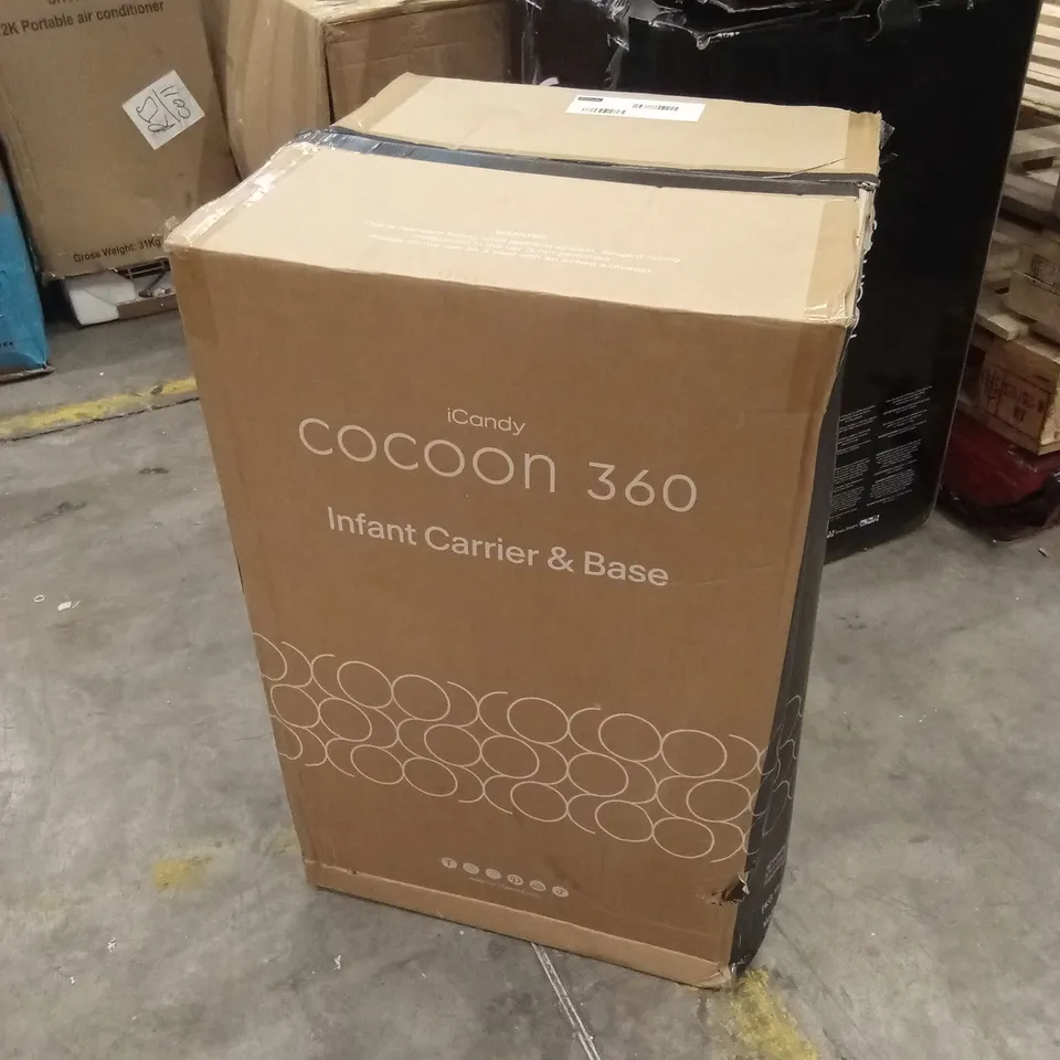 BOXED ICANDY COCOON 360 INFANT CARRIER & BASE