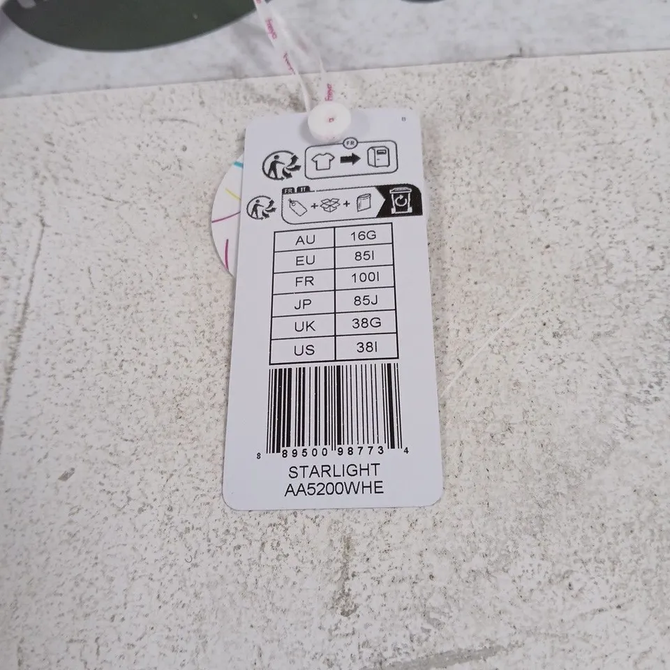 FREYA WHITE MOULDED BRA SIZE 38G TAGGED