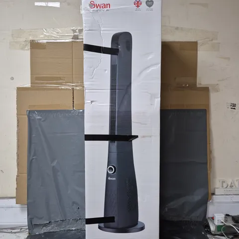BOXED SWAN 44" FREESTANDING TOWER FAN - COLLECTION ONLY 