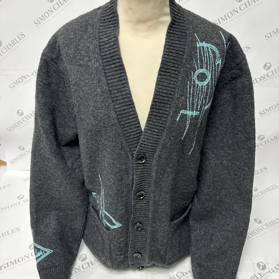 LOUIS VUITTON GRAPHIC CARDIGAN 