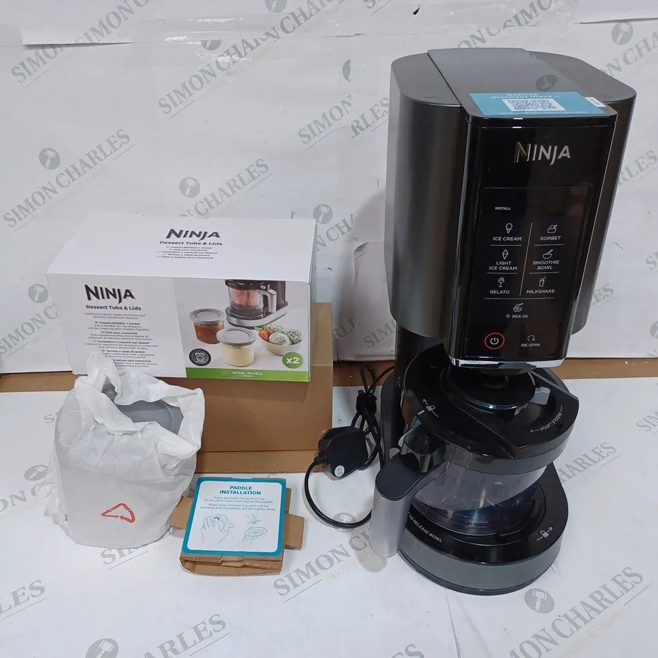 BOXED NINJA CREAMI ICE CREAM & DESSERT MAKER