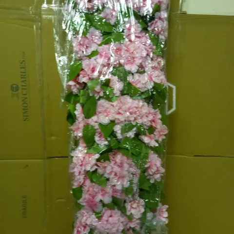 SMART SOLAR 75 LED SOLAR IN-LIT PINK BLOSSOM TRELLIS