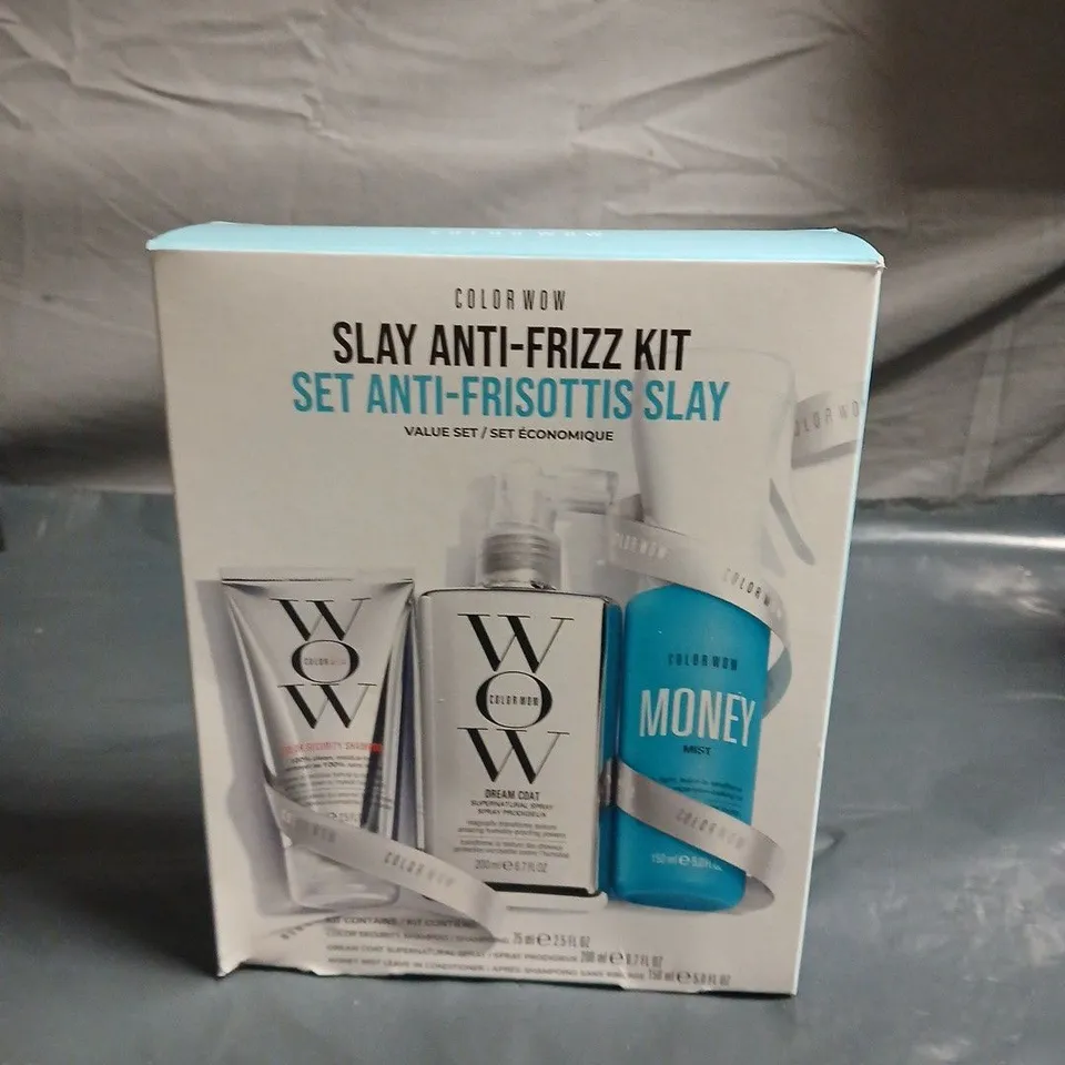 COLOR WOW SLAY ANTI-FRIZZ KIT – HAIR CARE SET