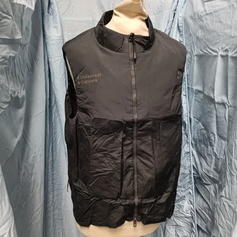 UNIVERSAL COLOURS CHROMA INSULATED UNISEX GILET – SLATE GREY, XXL