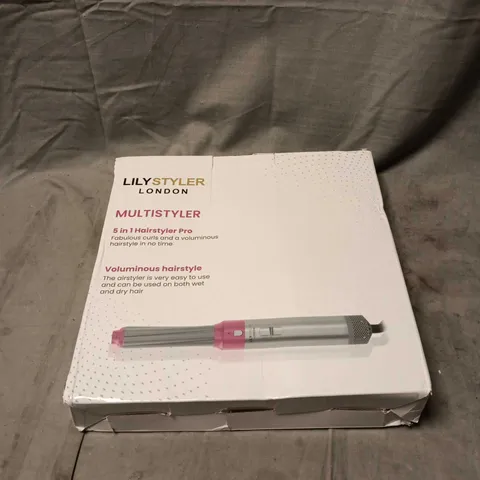 LILY STYLER LONDON MULTISTYLER 5 IN 1 HAIRSTYLER PRO – BOXED WITH ATTACHMENTS