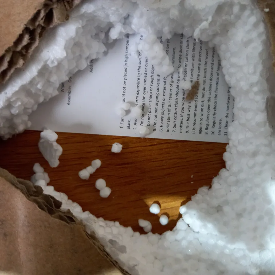 BOXED DESIGNER 3 DRAWER CHEST - OAK EEFECT