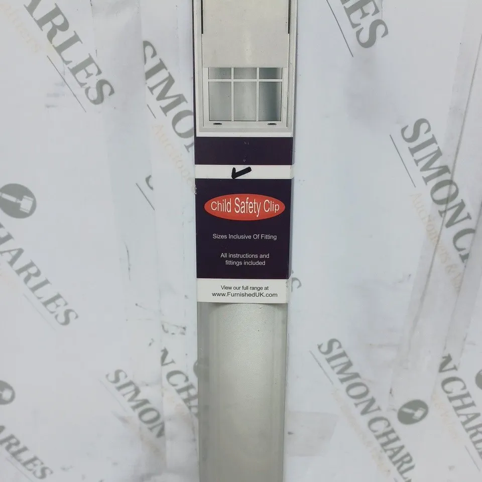 BOXED FURNISHED ROLLER BLIND CREAM MAX DROP 170CM (67") CUT TO SIZE