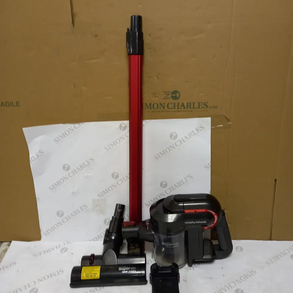 MORPHY RICHARDS CORDLESS SUPERVAC
