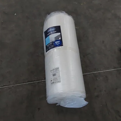 QUALITY BAGGED SILENTNIGHT ROLLED FOAM 14CM DOUBLE MATTRESS