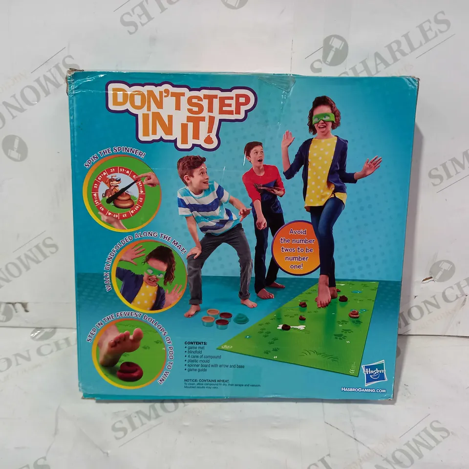 HASBRO GAMING DON'T STEP IN IT