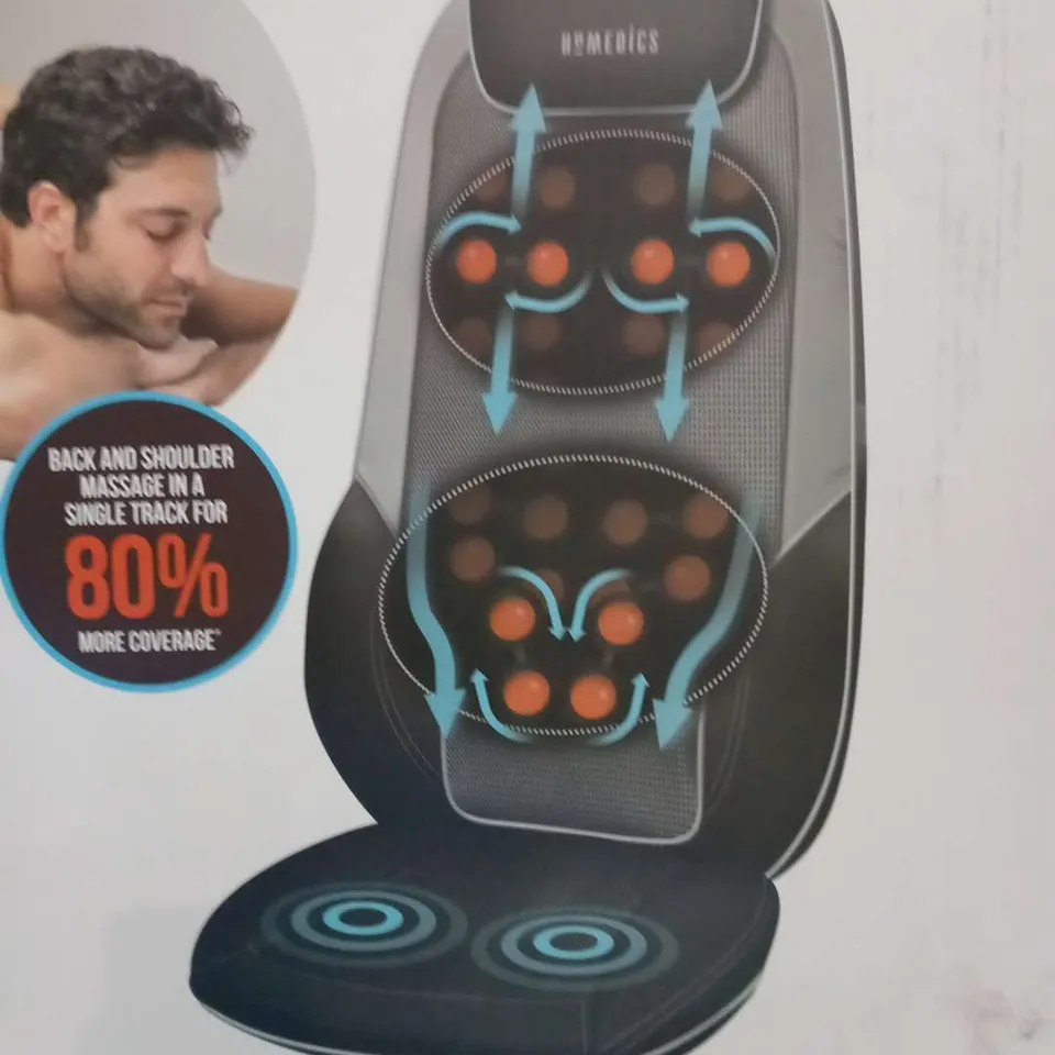 BOXED HOMEDICS SHIATSU MAX 2.5 BACK AND SHOULDER MASSAGER WITH HEAT CBS-2170-EU