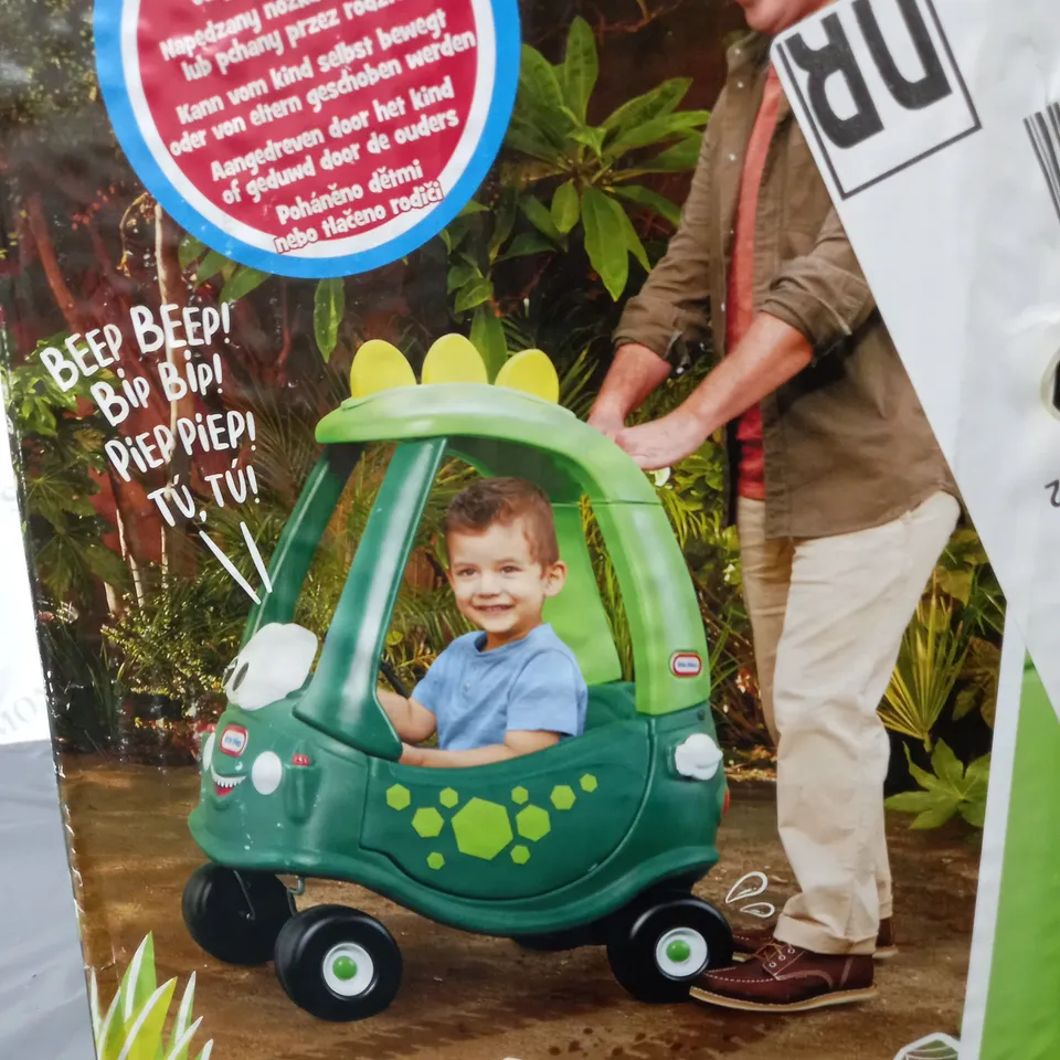 LITTLE TIKES COZY COUPE DINO - COLLECTION ONLY  RRP £69.99