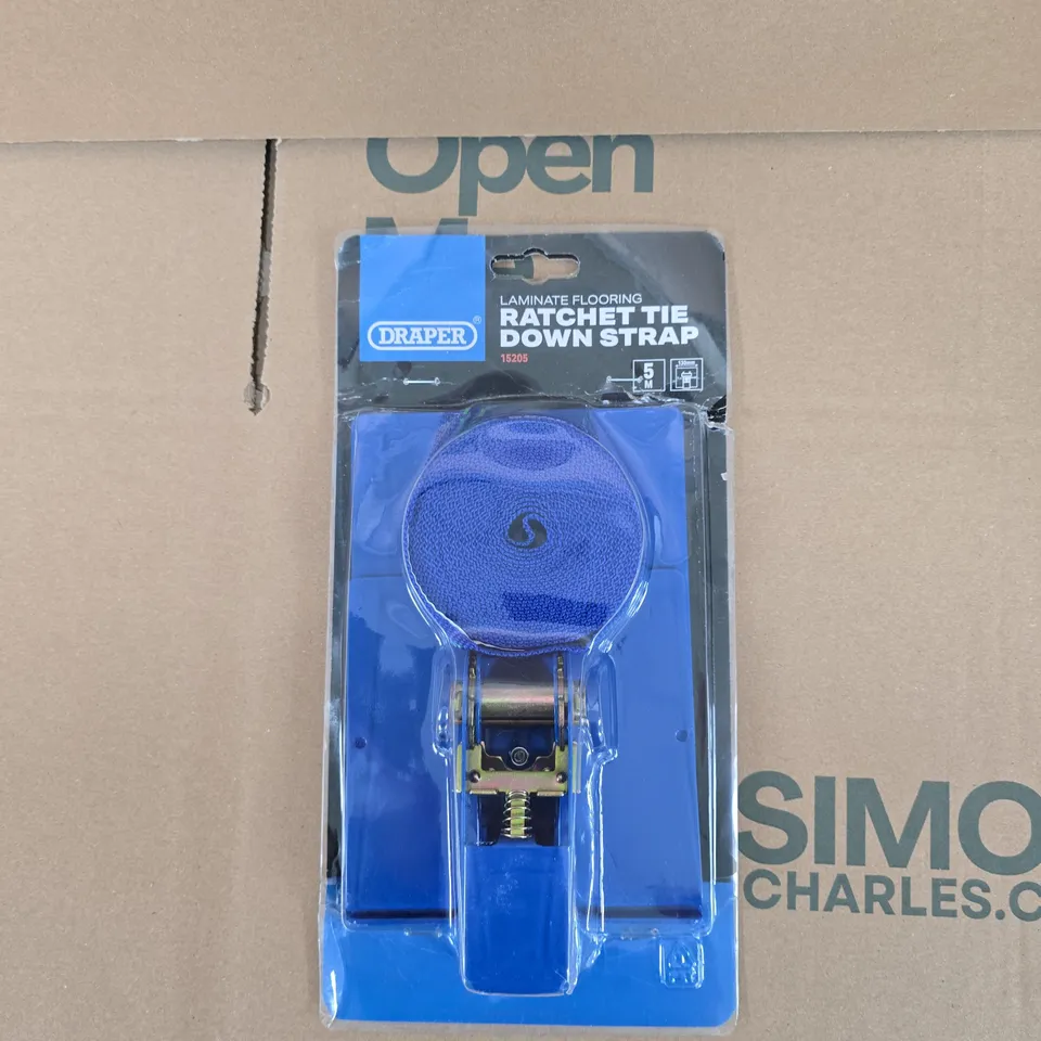 DRAPER LAMINATE FLOORING RATCHET TIE DOWN STRAP – 5M