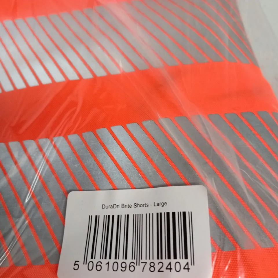 HEXBY DURADRI BRITE SHORTS – LARGE (HI-VIS)