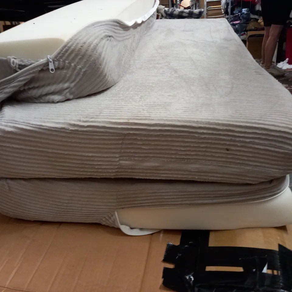 FOLDED GREY CHAIR CUSHION / COLLECTION ONLY