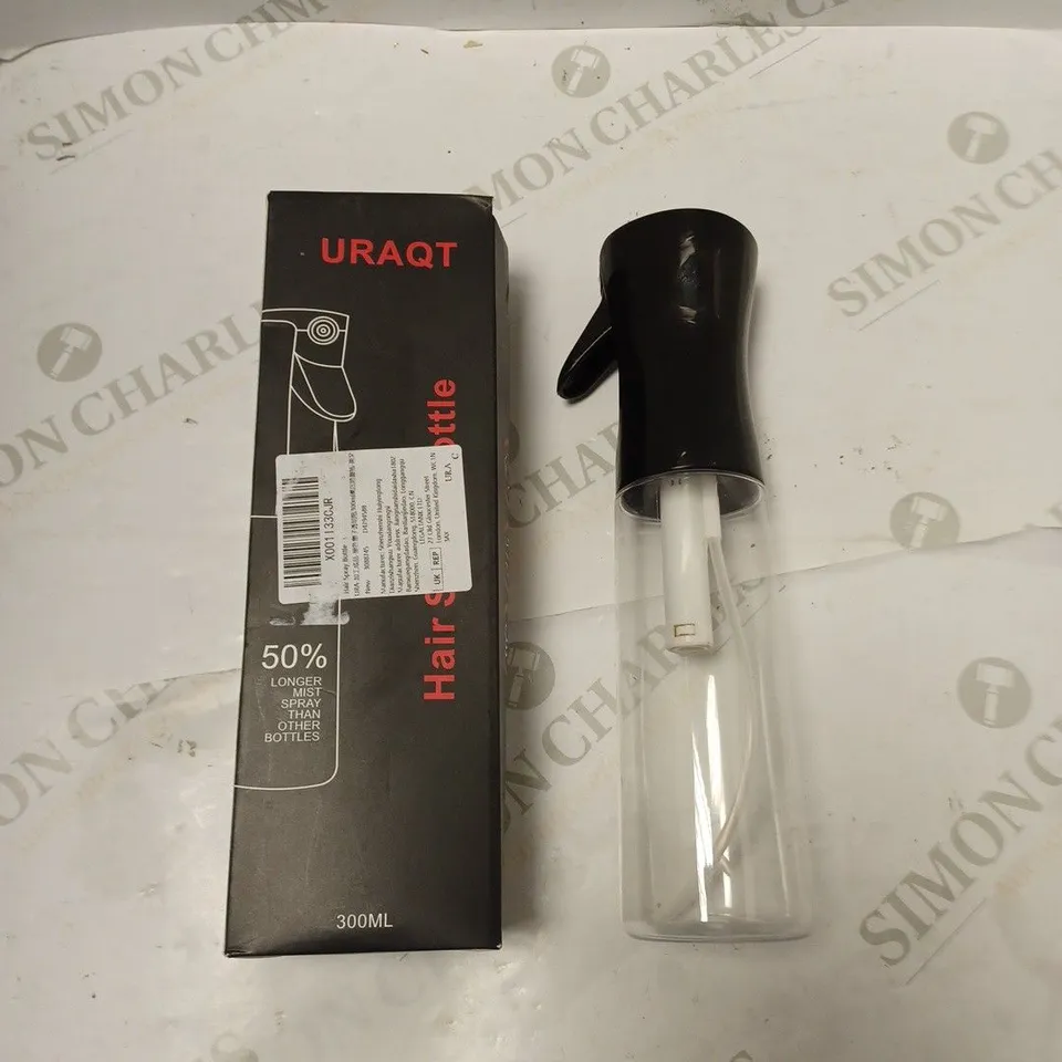 BOXED URAQT FINE MIST 300ML HAIR STYLING BOTTLE