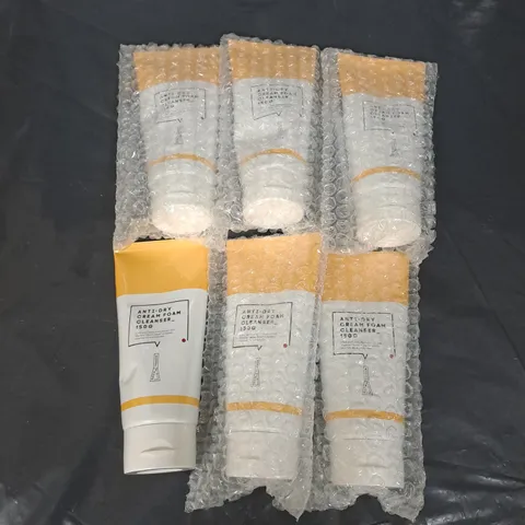 LOT OF 6 NORMAL NO MORE KOREAN SKINCARE ANTI-DRY CREAM FOAM CLEANSER 150G