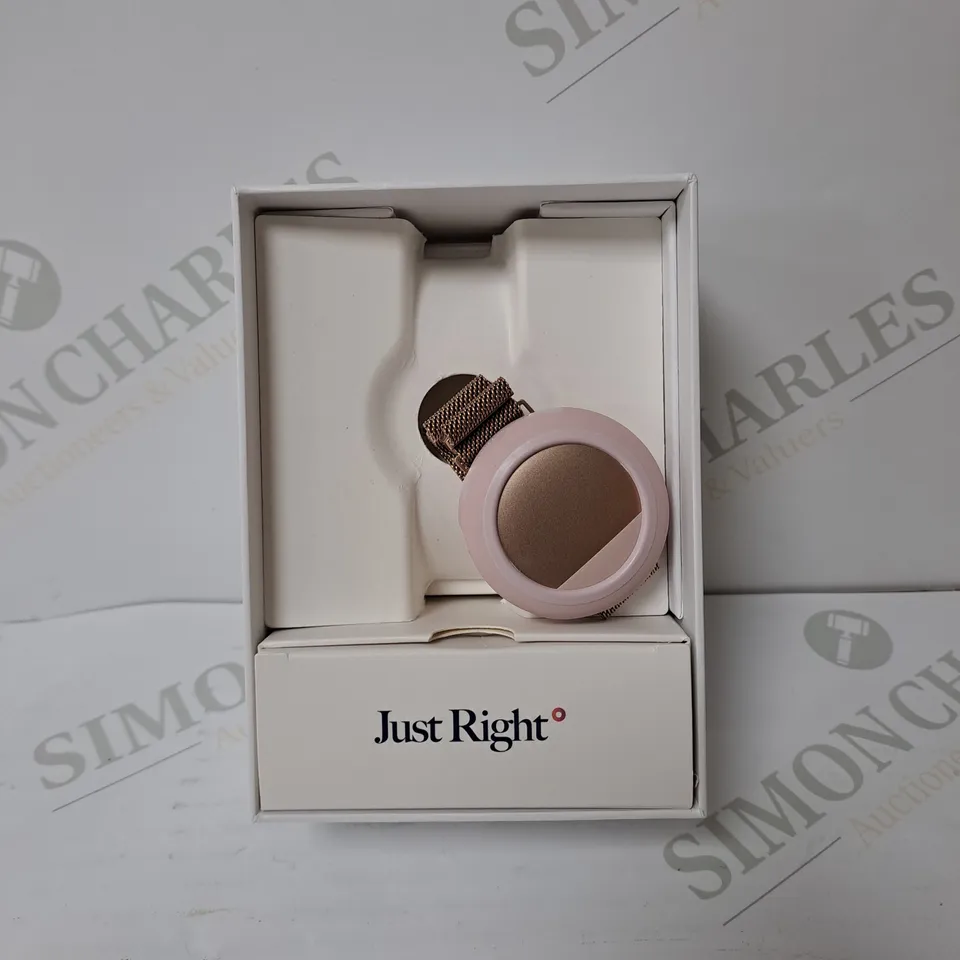 BOXED EMBR LABS WAVE 2 COOLING & WARMING WRISTBAND IN ROSE GOLD
